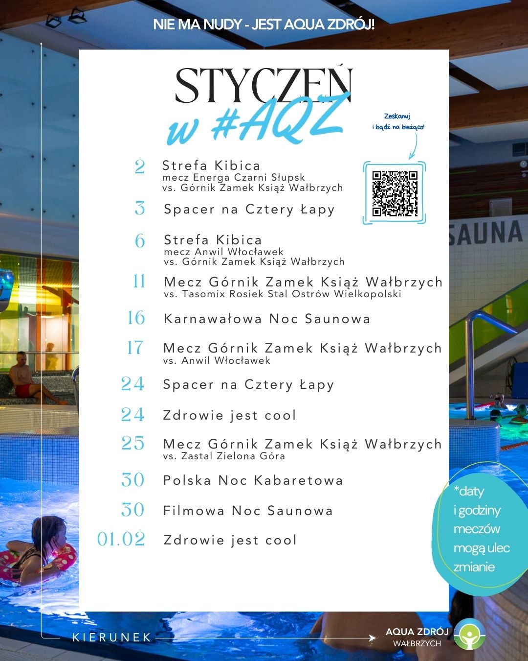 Harmonogram Styczeń 2026