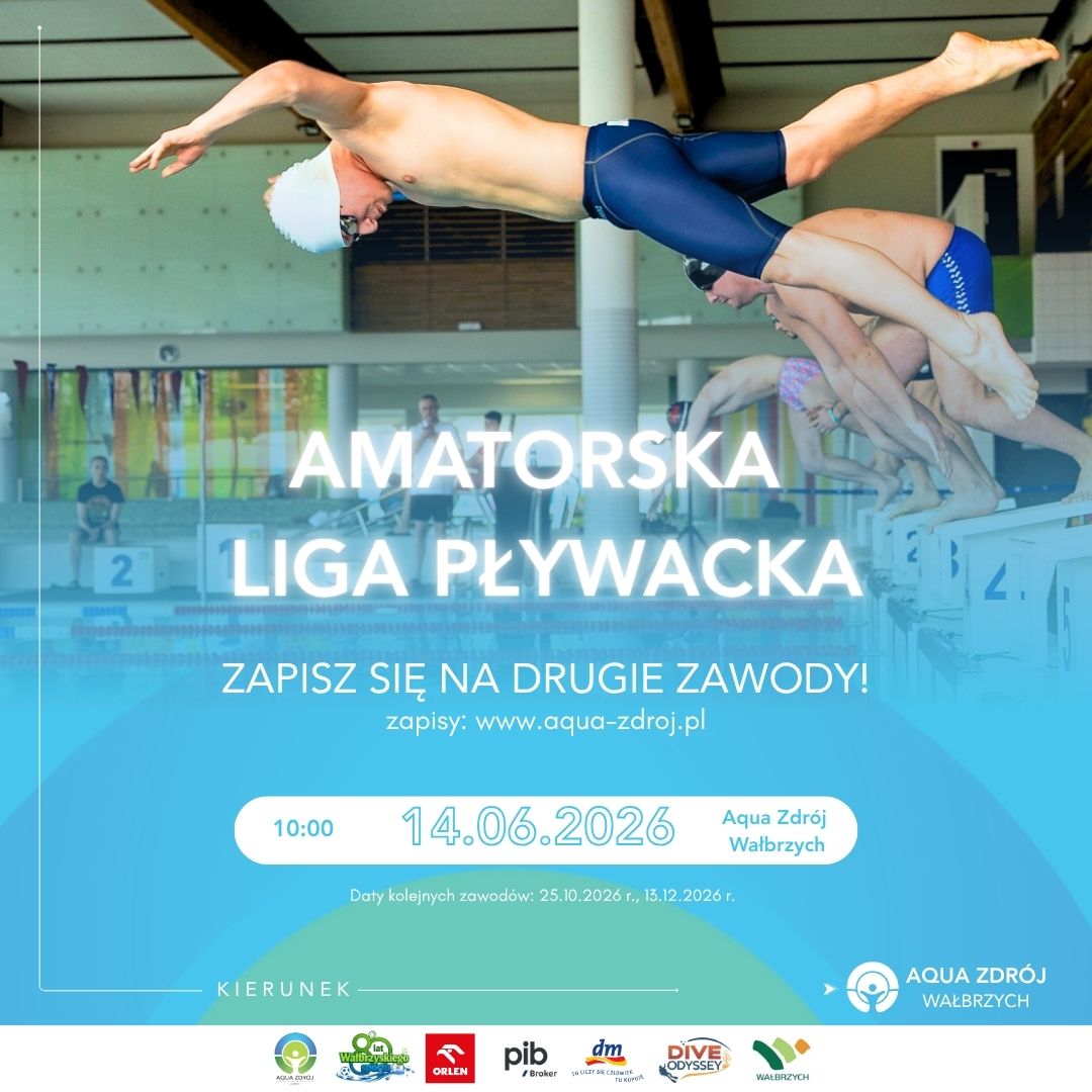 Zapisy na II zawody Amatorskiej Ligi Pływackiej już trwają!