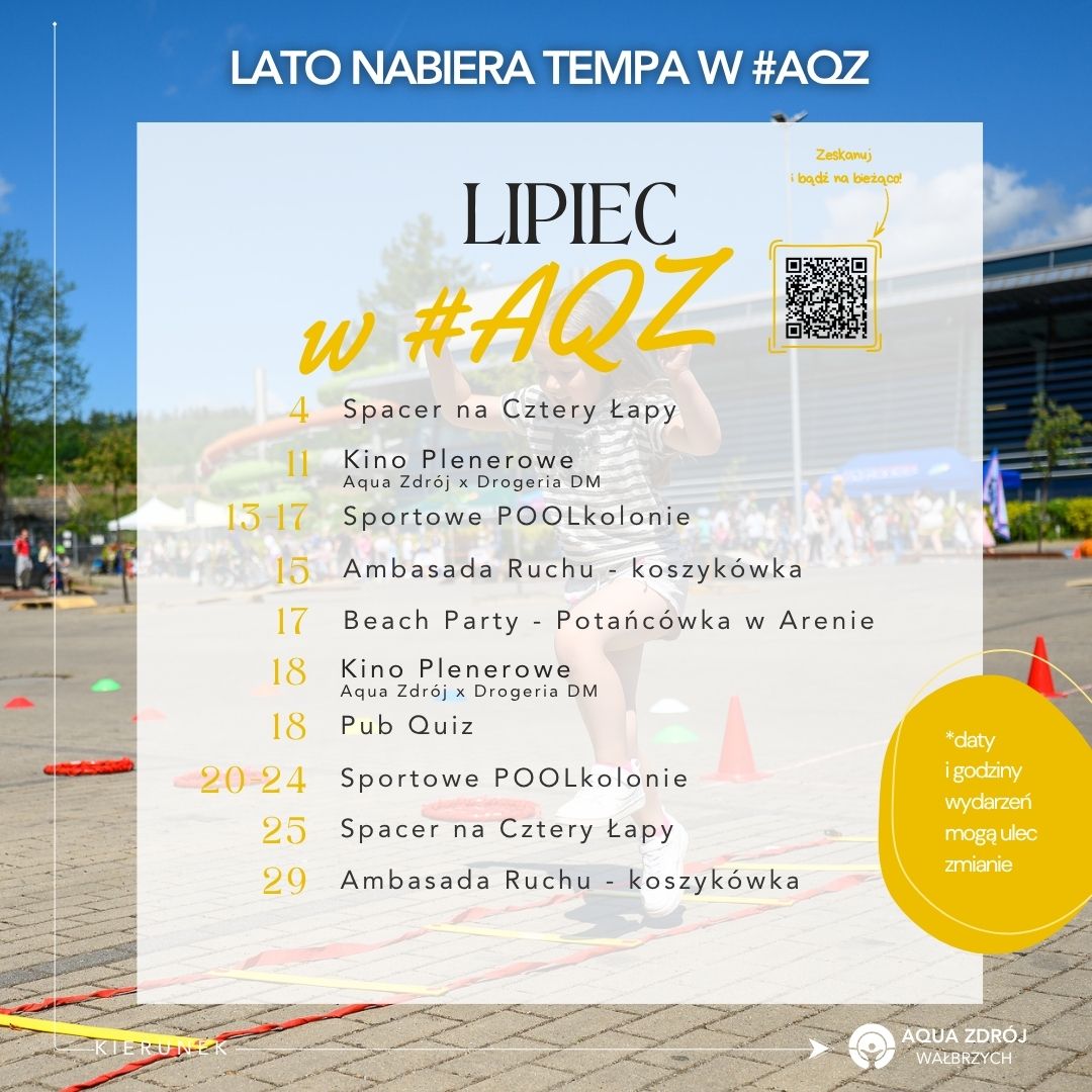 Lipiec w #AQZ ☀️