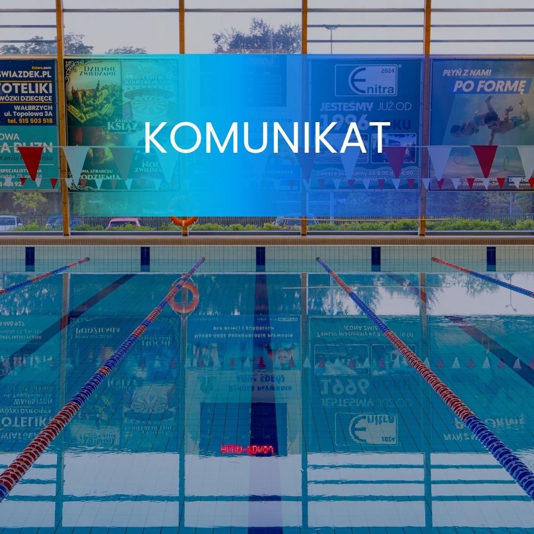 Zmiana godzin funkcjonowania basenu sportowego w dniu 12.04.2026r.