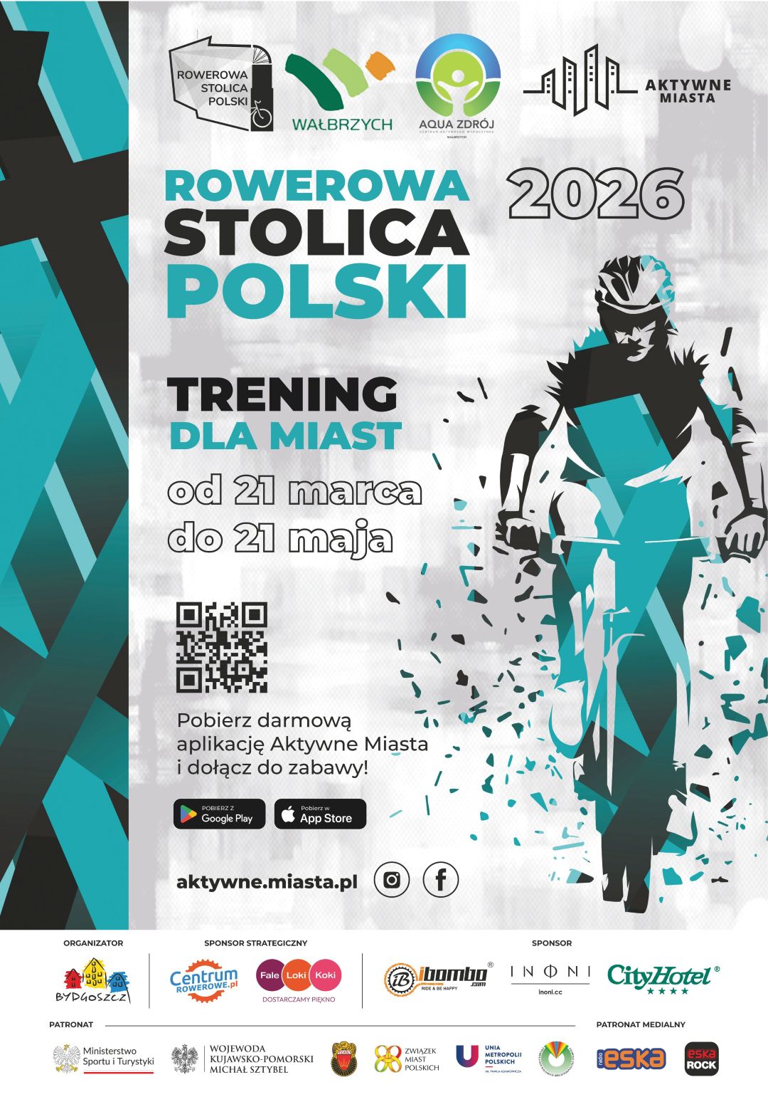 Wałbrzych ponownie powalczy o tytuł Rowerowej Stolicy Polski