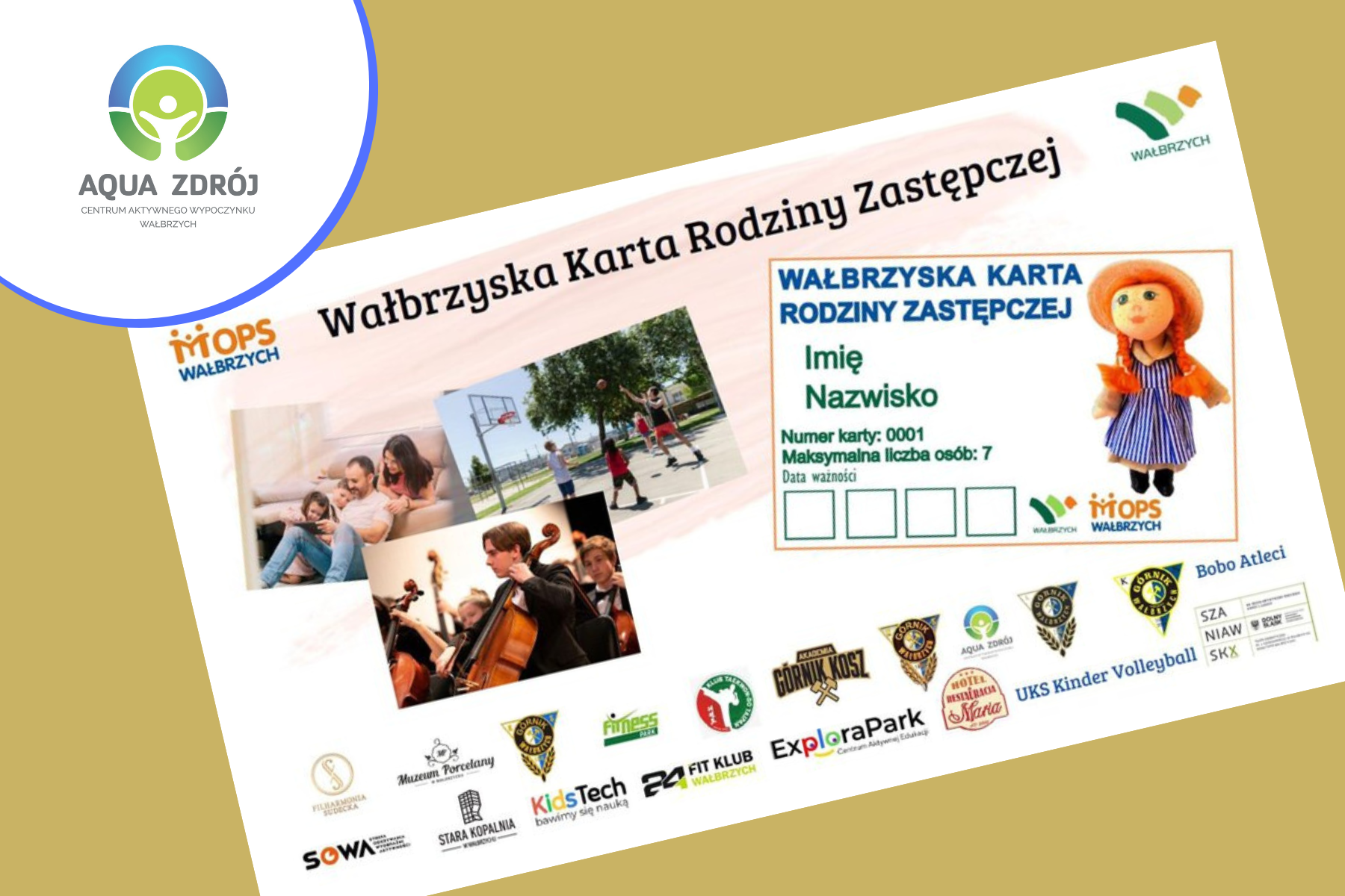 Złota Minimalistyczna Stylowa Identyfikator Członkostwo Karta1