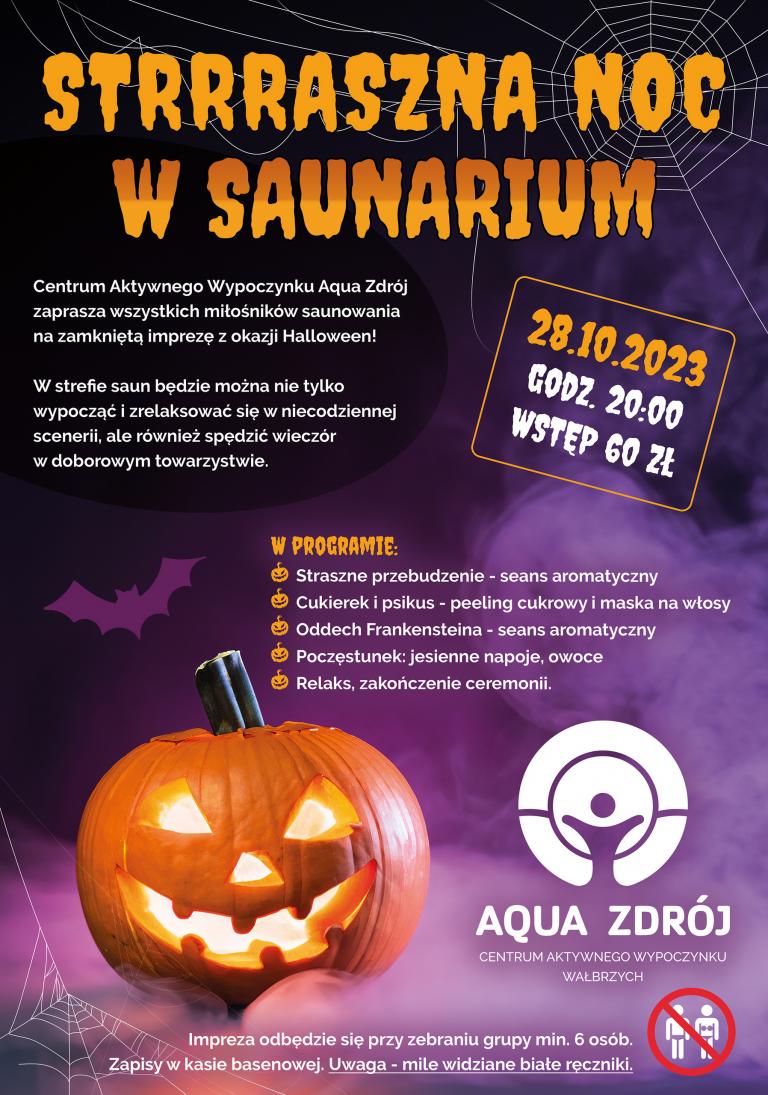 Strrraszna noc w saunarium