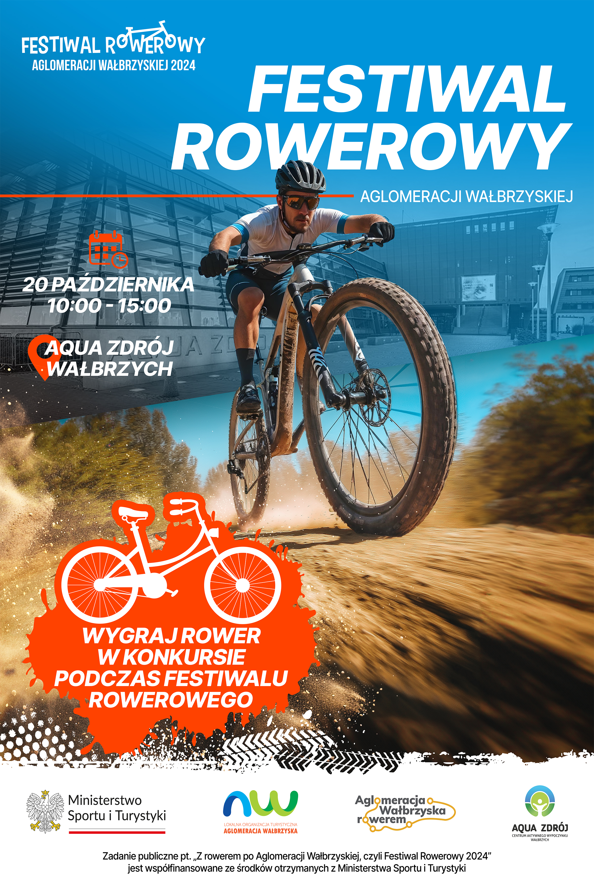 plakat aqua rower 2 wygraj
